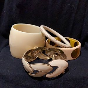 Ivory Off White Bracelet Collection #1